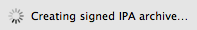Creating signed archive