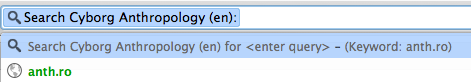 Chrome Search Bar