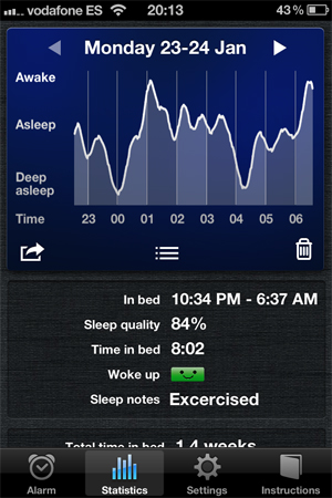 Sleep Cycle Screenshot