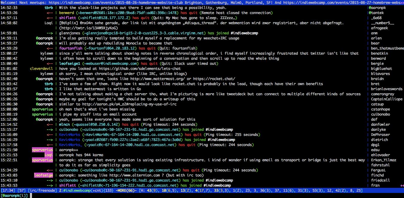 weechat-irc