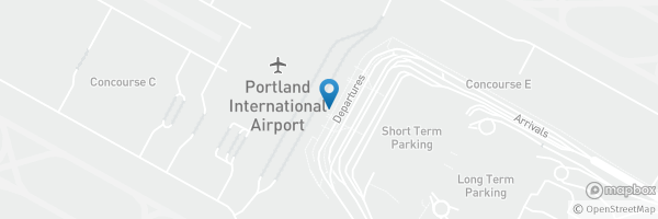 Checked In At Portland International Airport PDX Aaron Parecki   Map 