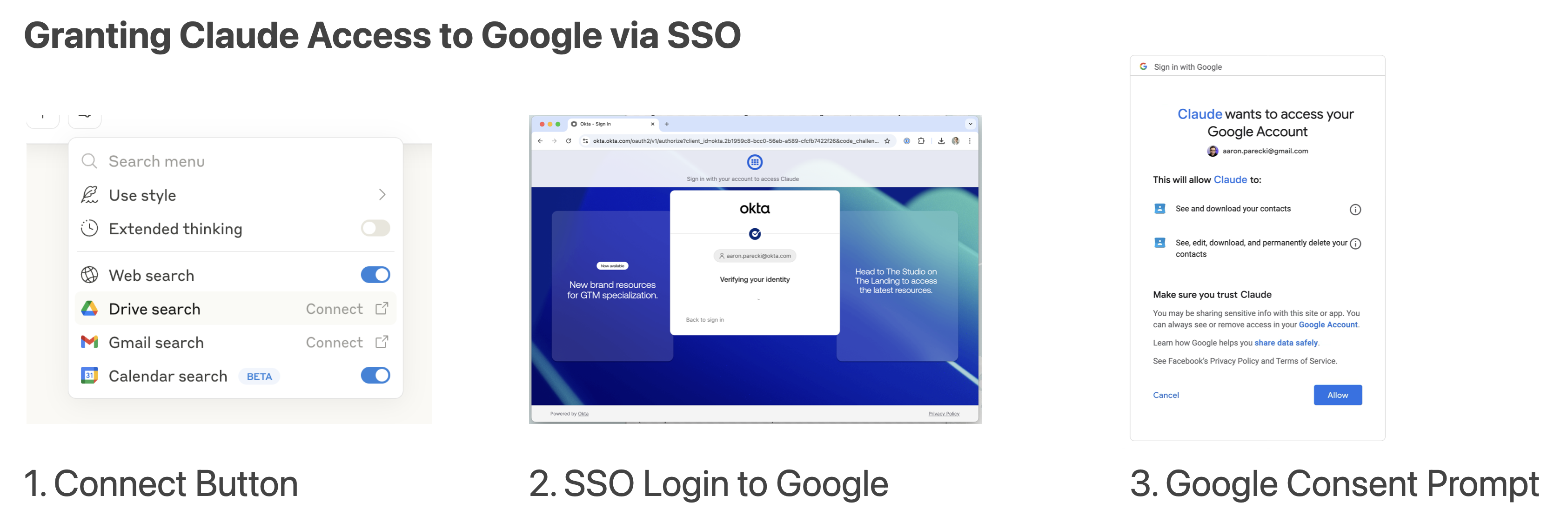 Connect Google