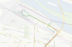 GPS Logs from the Portland Airport - June 2008 through April 2010
