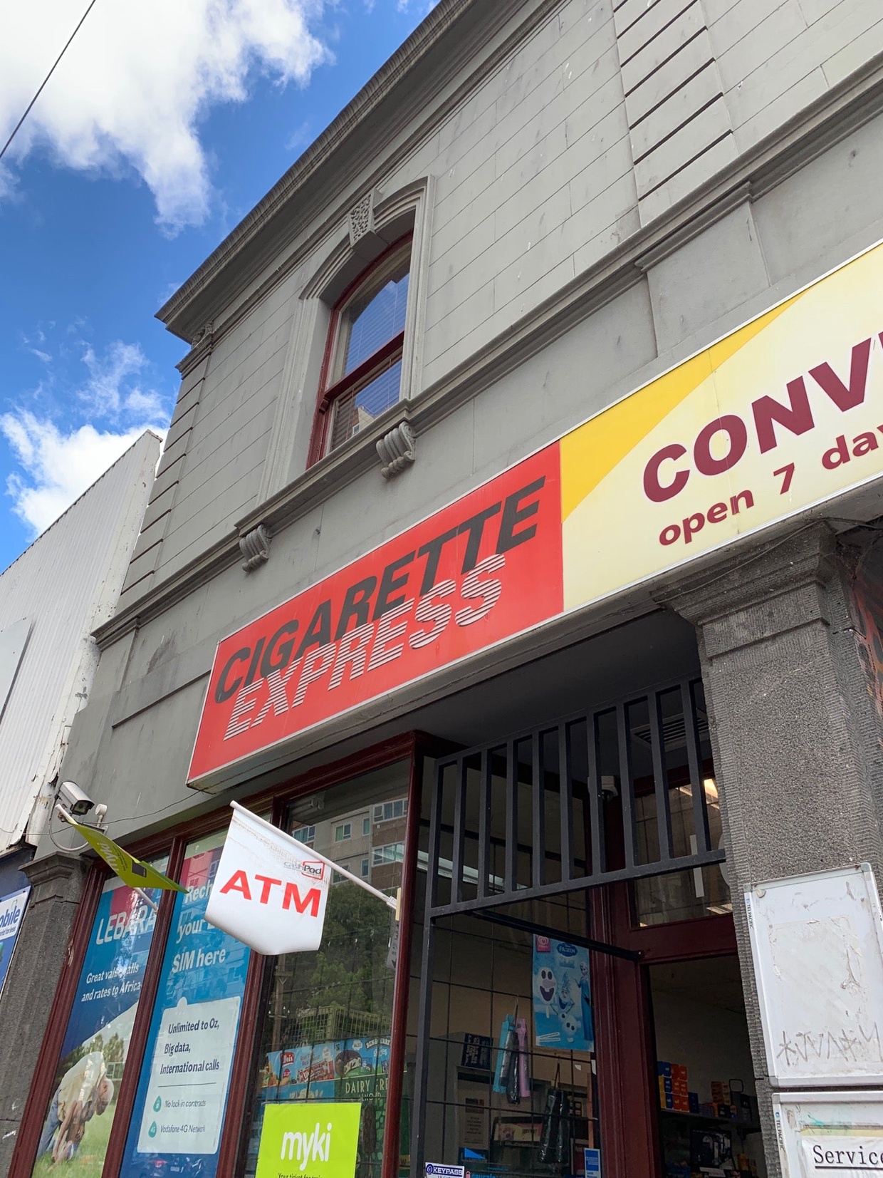 Checked in at Cigarette Express • Aaron Parecki