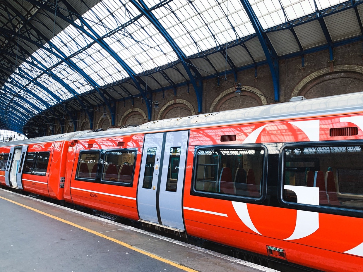 Checked in at Brighton Railway Station (BTN) • Aaron Parecki